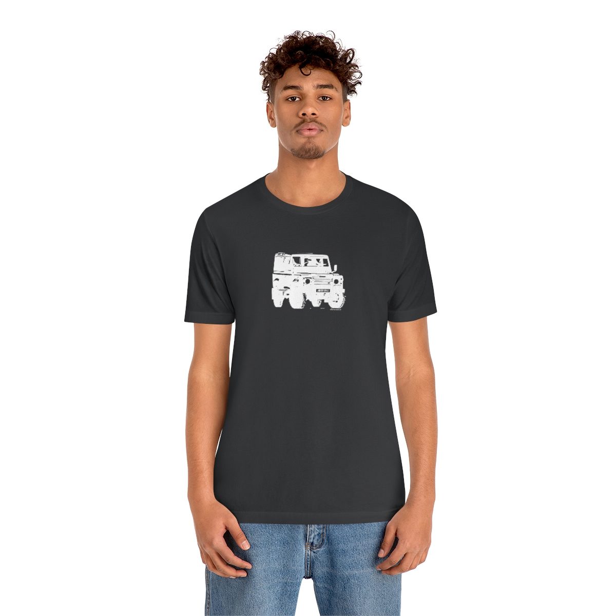 Project Rebel II - Land Rover Defender 90 - Unisex Jersey Short Sleeve Tee - Image 4