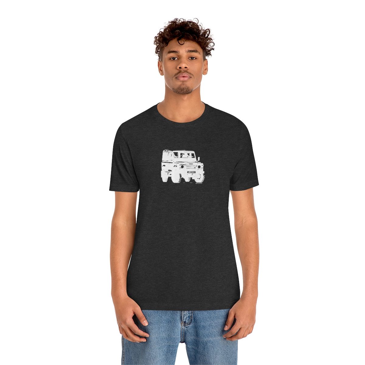 Project Rebel II - Land Rover Defender 90 - Unisex Jersey Short Sleeve Tee - Image 84