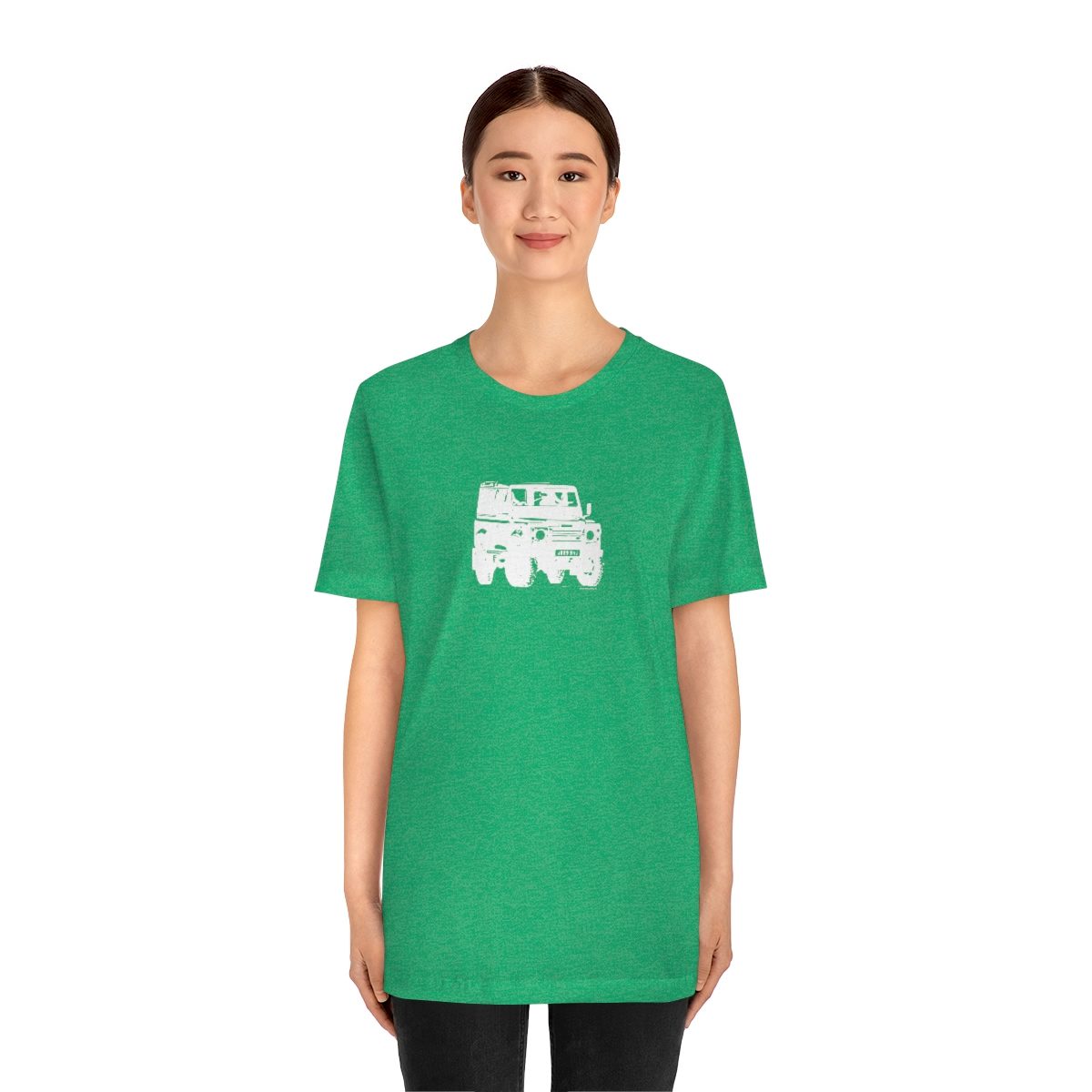 Project Rebel II - Land Rover Defender 90 - Unisex Jersey Short Sleeve Tee - Image 53