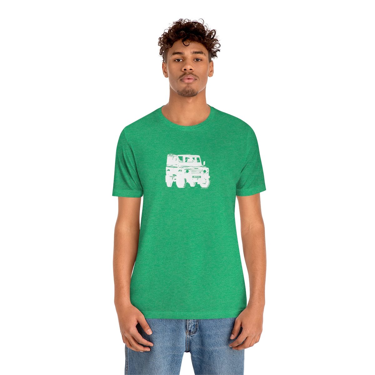Project Rebel II - Land Rover Defender 90 - Unisex Jersey Short Sleeve Tee - Image 54