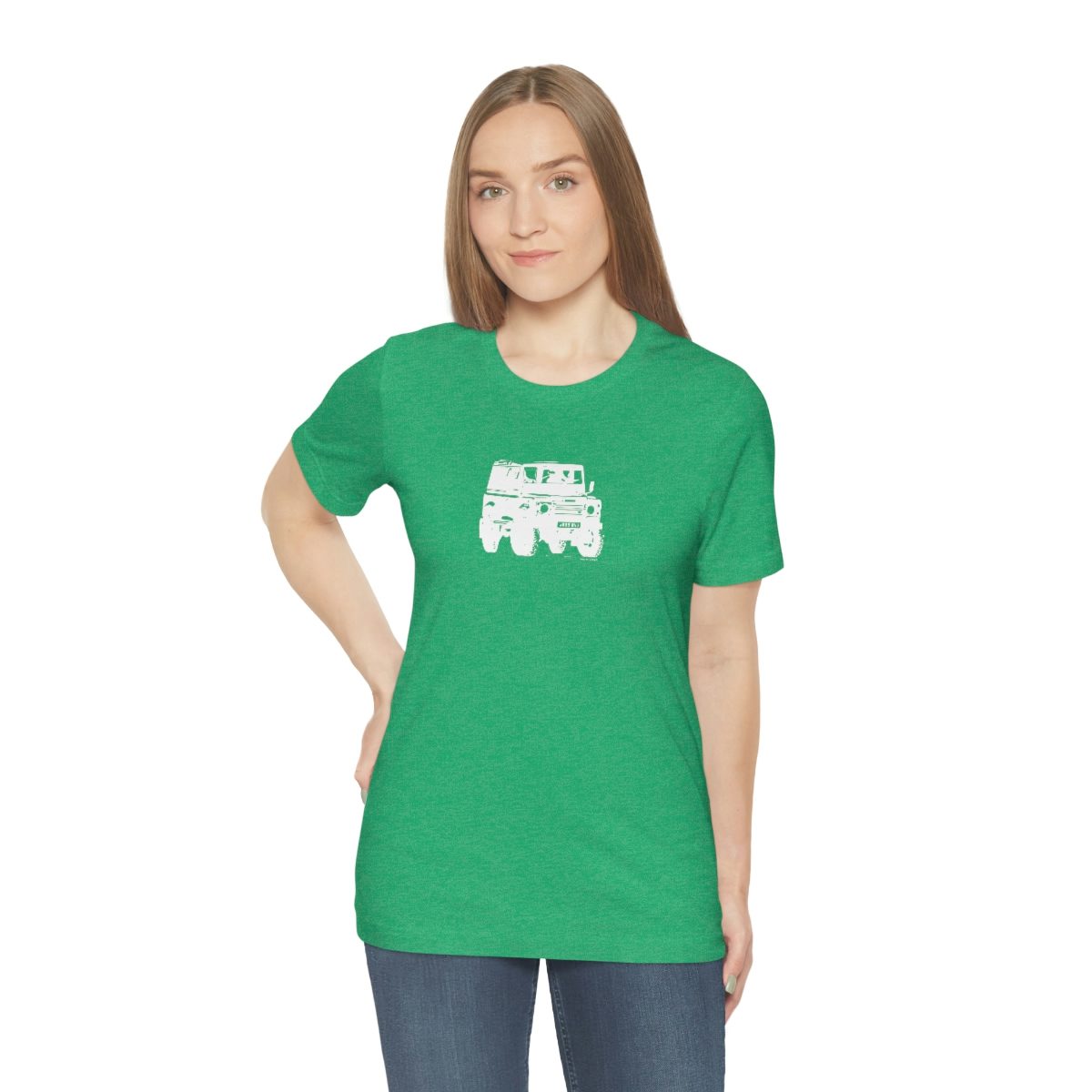 Project Rebel II - Land Rover Defender 90 - Unisex Jersey Short Sleeve Tee - Image 55
