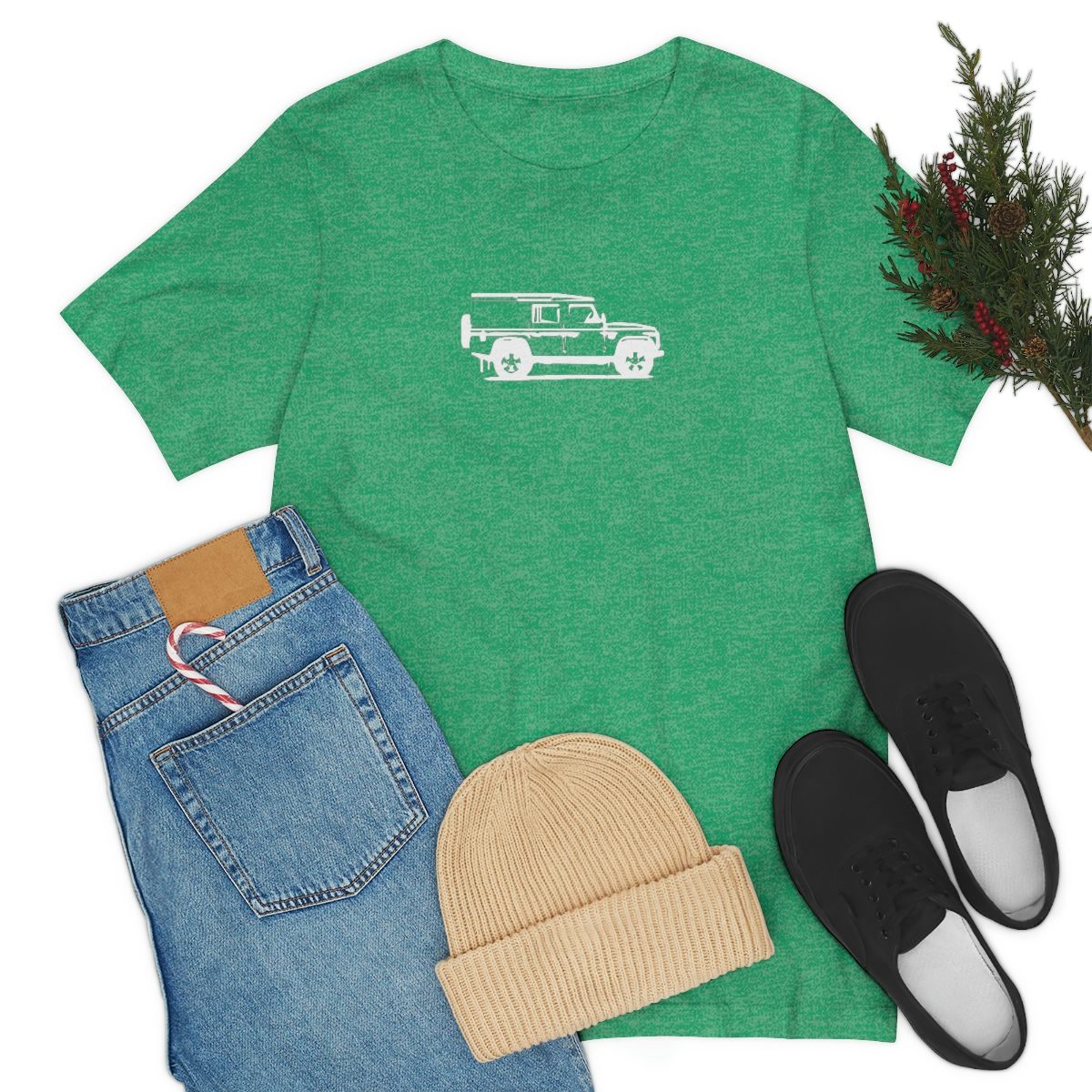Land Rover Defender 110 - Unisex Jersey Short Sleeve Tee - Image 58