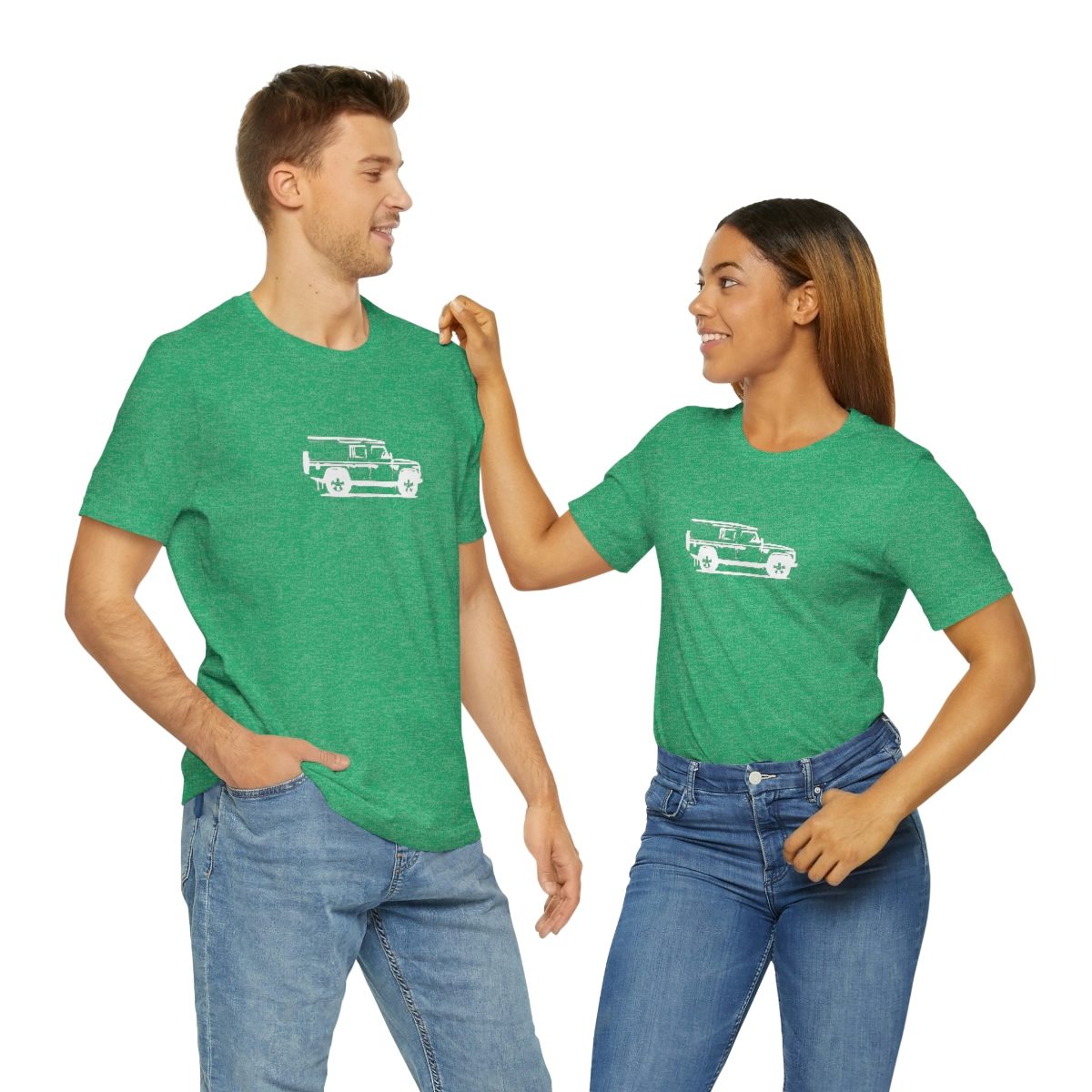 Land Rover Defender 110 - Unisex Jersey Short Sleeve Tee - Image 60