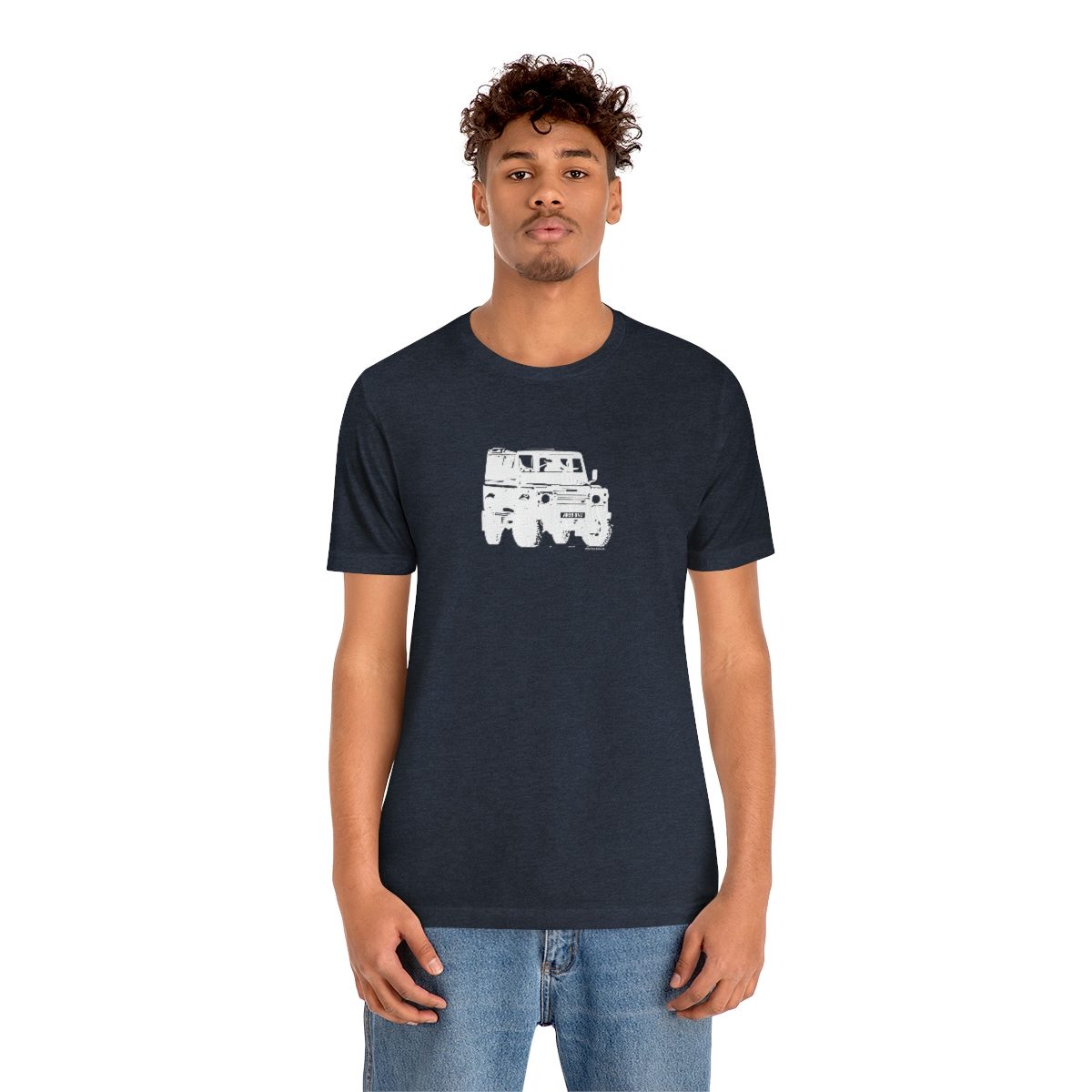 Project Rebel II - Land Rover Defender 90 - Unisex Jersey Short Sleeve Tee - Image 94