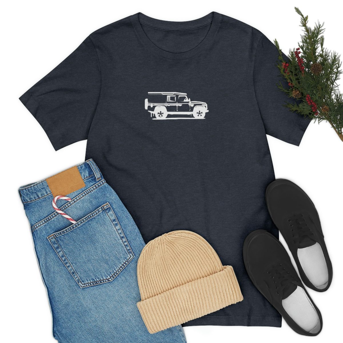 Land Rover Defender 110 - Unisex Jersey Short Sleeve Tee - Image 98