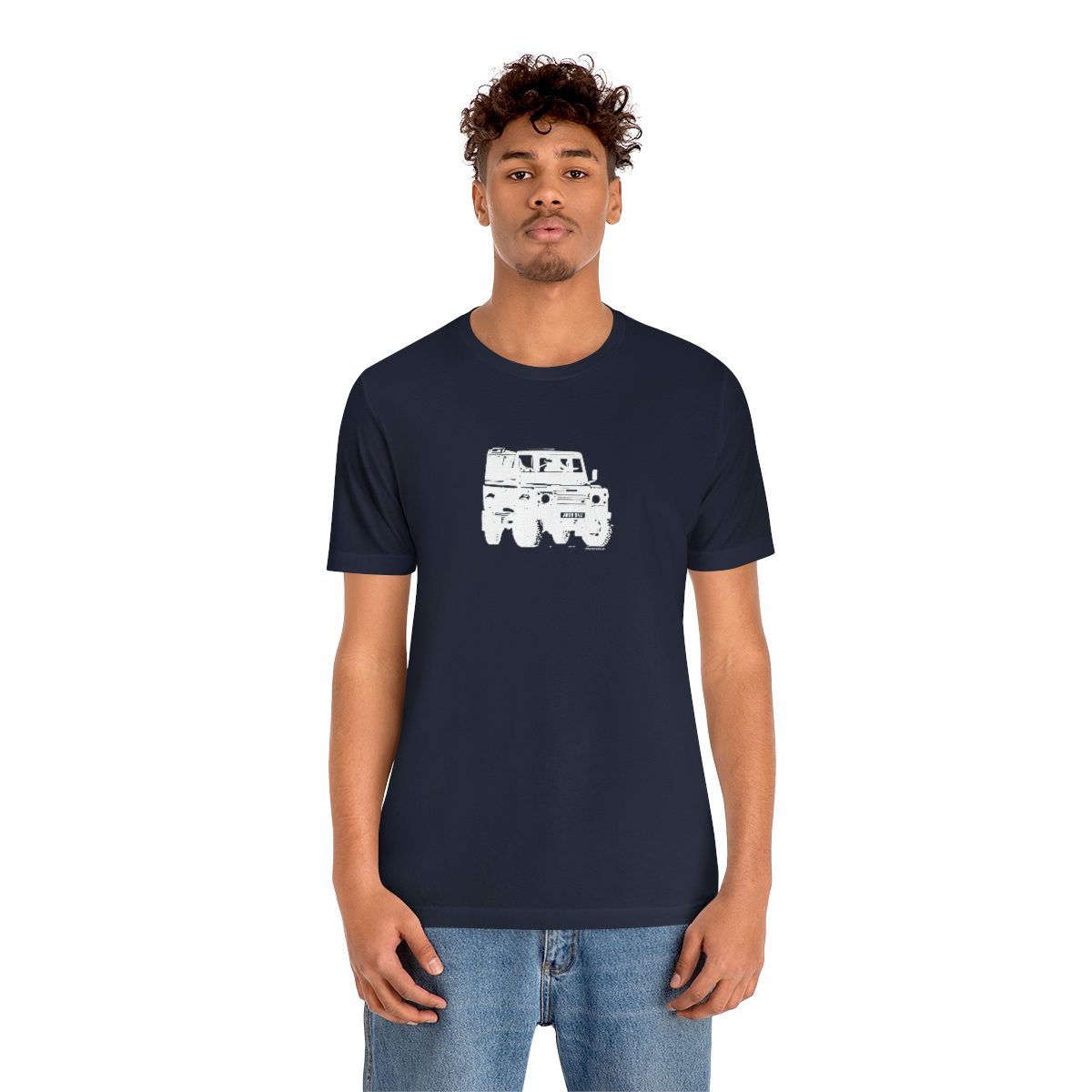 Project Rebel II - Land Rover Defender 90 - Unisex Jersey Short Sleeve Tee - Image 104