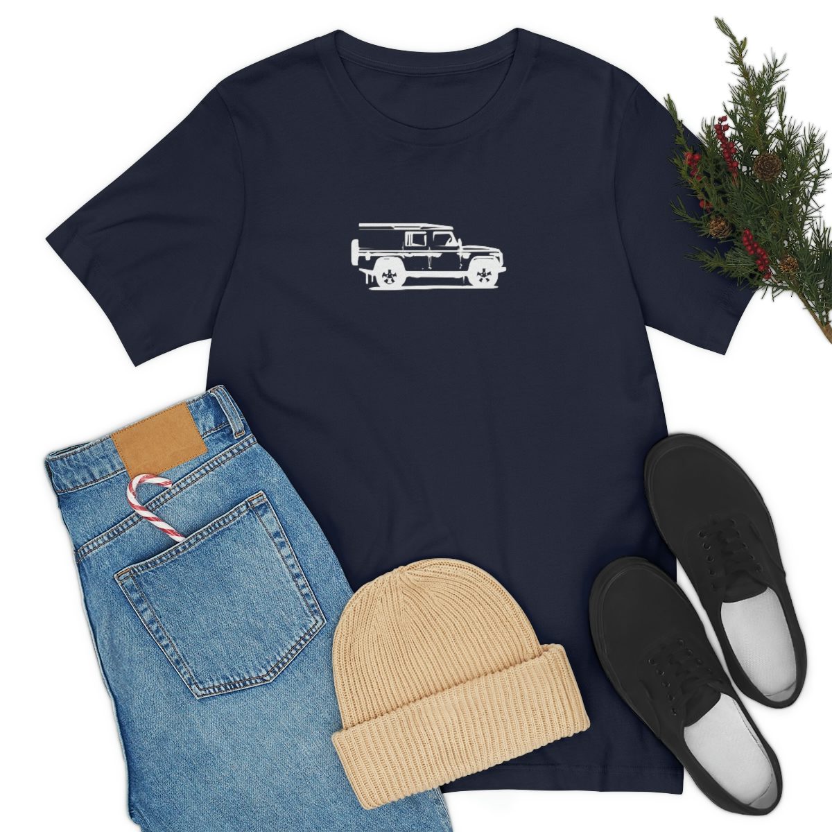 Land Rover Defender 110 - Unisex Jersey Short Sleeve Tee - Image 108