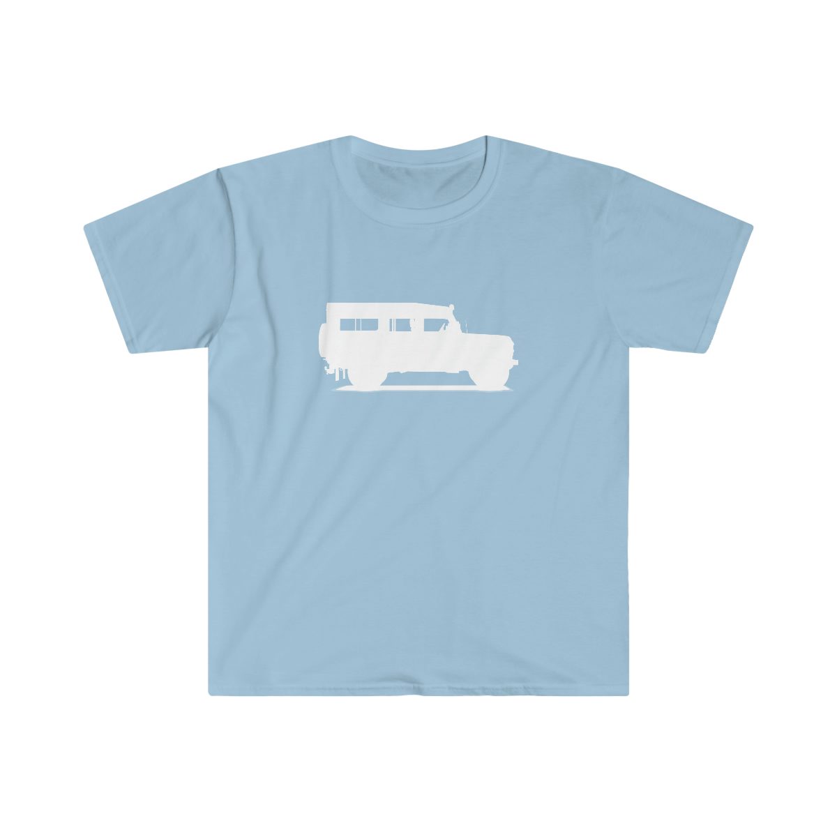 Land Rover Defender 110 - County Station Wagon - Unisex Softstyle T-Shirt - Image 4