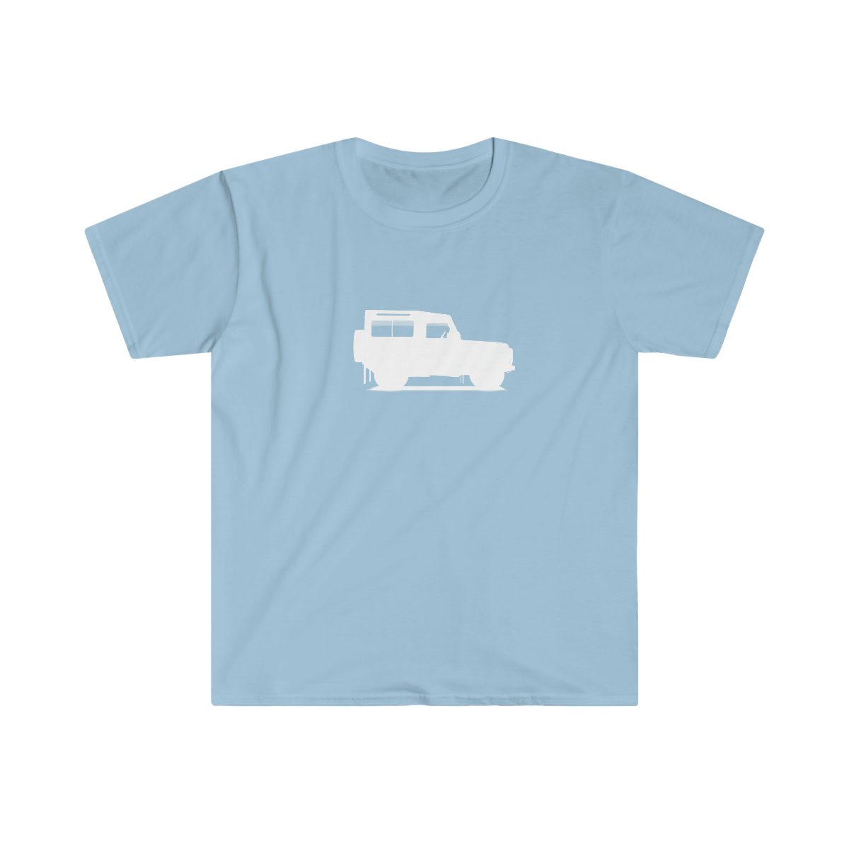 Land Rover Defender 90 -County Station Wagon - Unisex Softstyle T-Shirt - Image 4