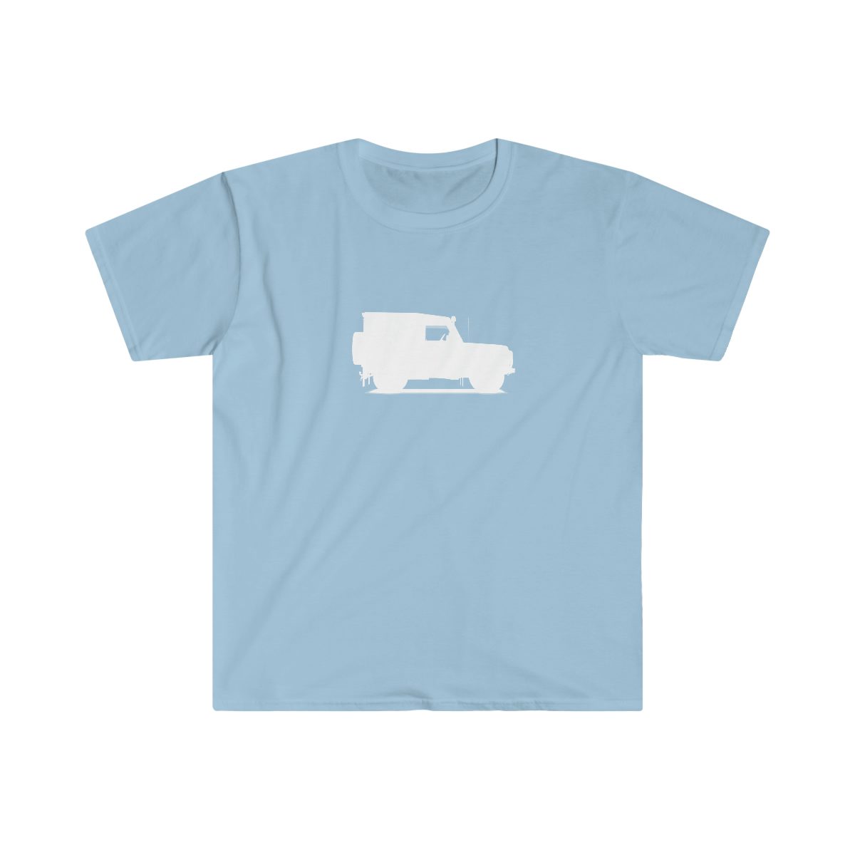 Land Rover Defender 90 - Panel Van - Unisex Softstyle T-Shirt - Image 4