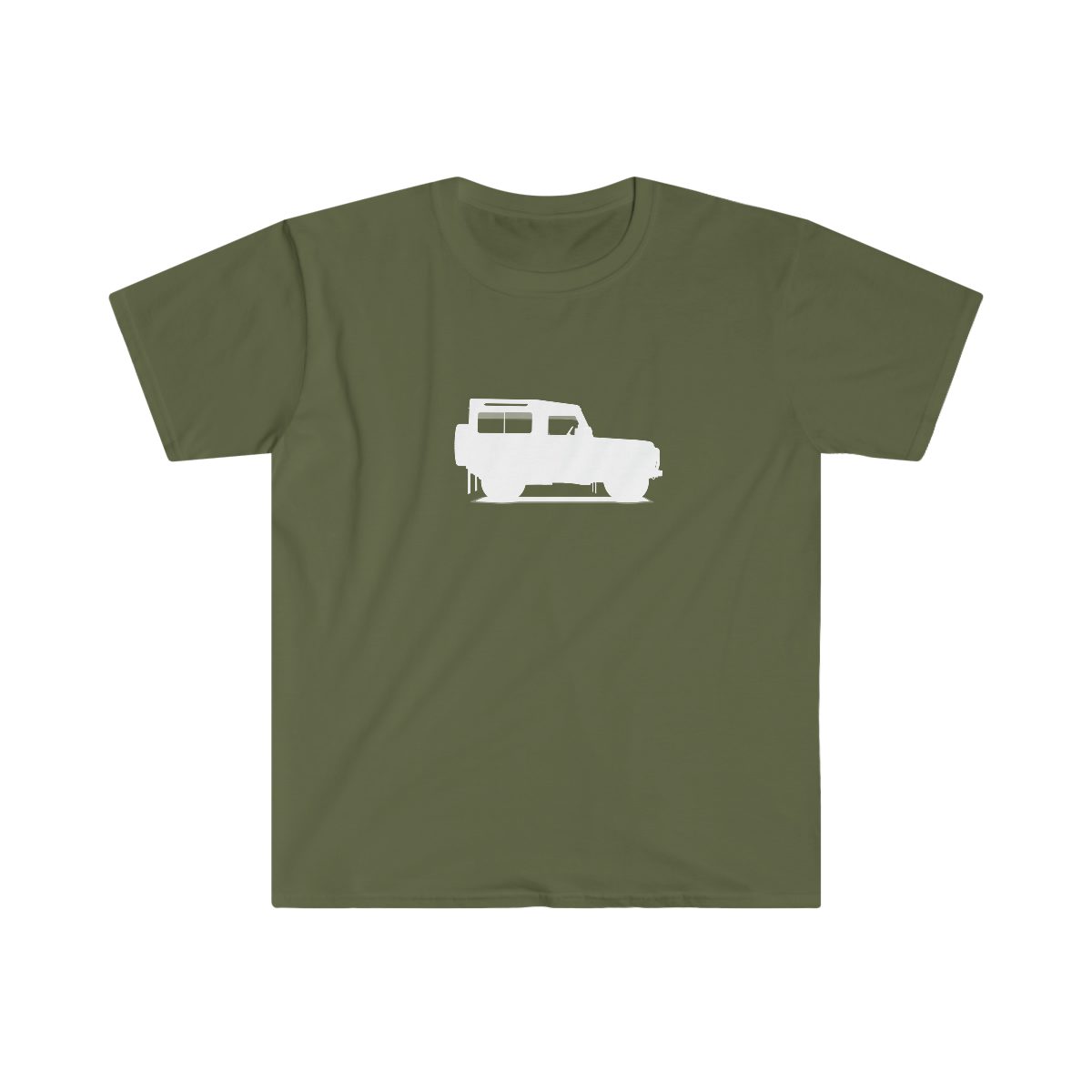 Land Rover Defender 90 -County Station Wagon - Unisex Softstyle T-Shirt - Image 2