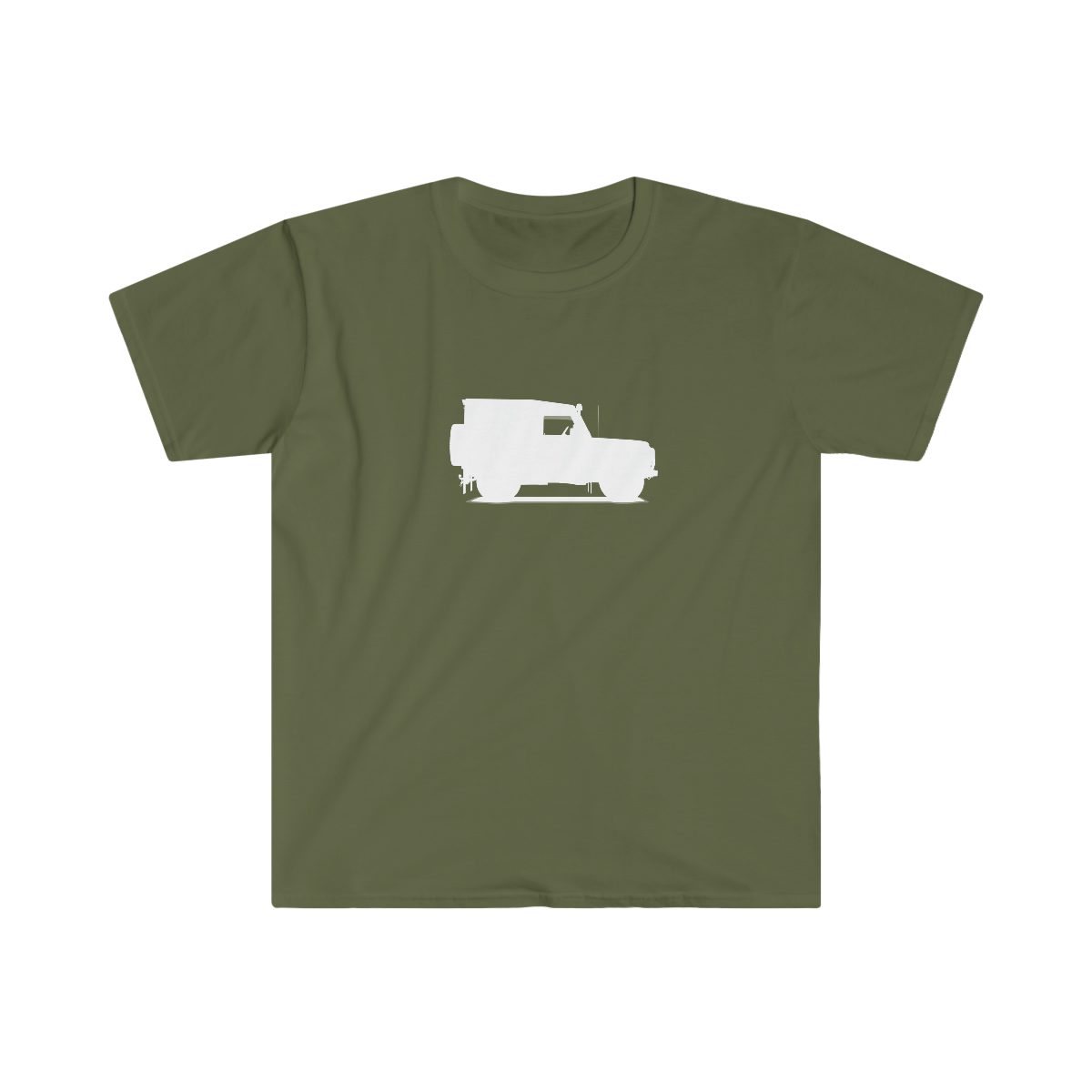 Land Rover Defender 90 - Panel Van - Unisex Softstyle T-Shirt - Image 2