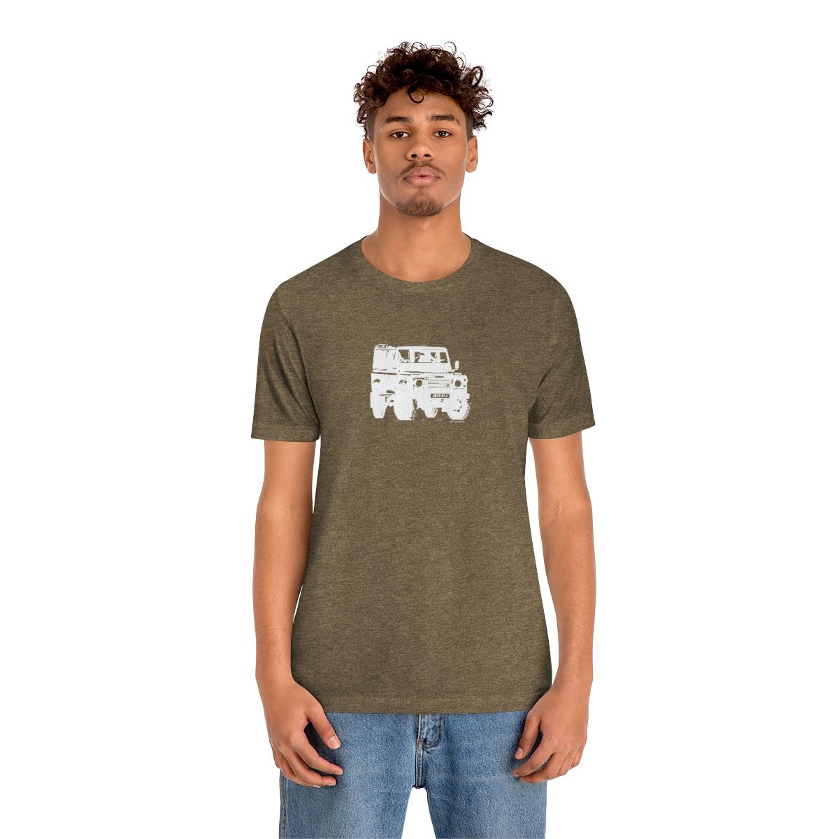 Project Rebel II - Land Rover Defender 90 - Unisex Jersey Short Sleeve Tee - Image 34