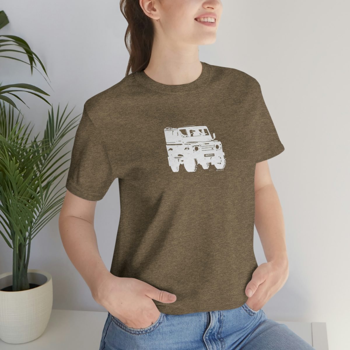 Project Rebel II - Land Rover Defender 90 - Unisex Jersey Short Sleeve Tee - Image 37