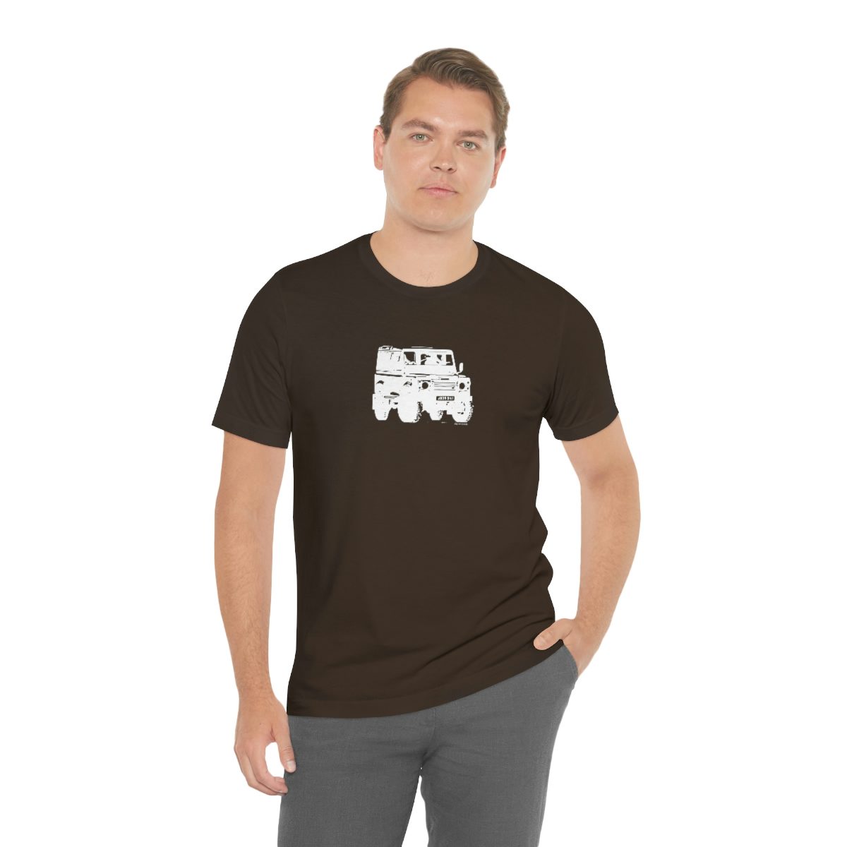 Project Rebel II - Land Rover Defender 90 - Unisex Jersey Short Sleeve Tee - Image 16