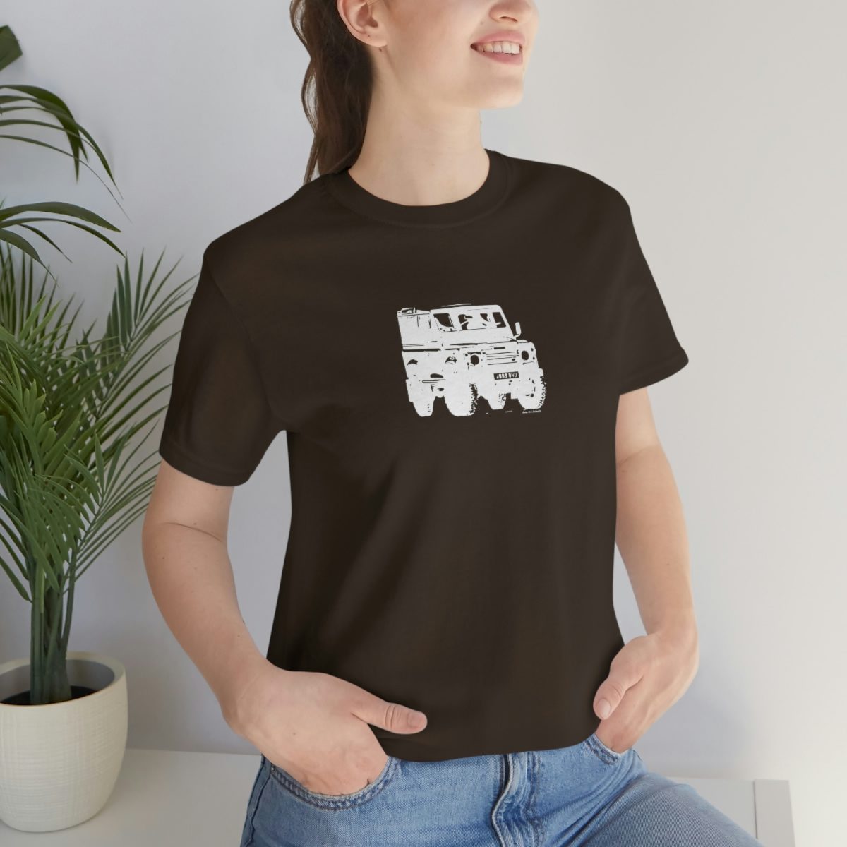 Project Rebel II - Land Rover Defender 90 - Unisex Jersey Short Sleeve Tee - Image 17