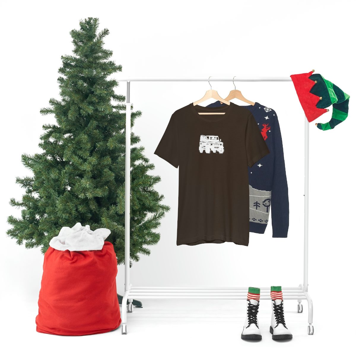 Project Rebel II - Land Rover Defender 90 - Unisex Jersey Short Sleeve Tee - Image 19