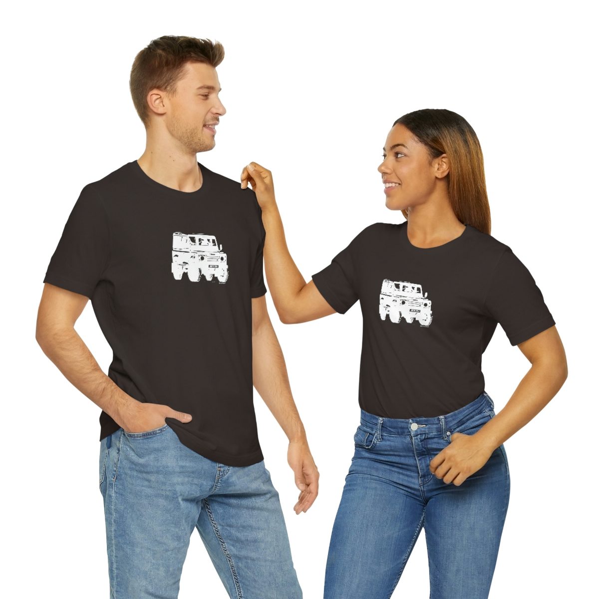 Project Rebel II - Land Rover Defender 90 - Unisex Jersey Short Sleeve Tee - Image 20