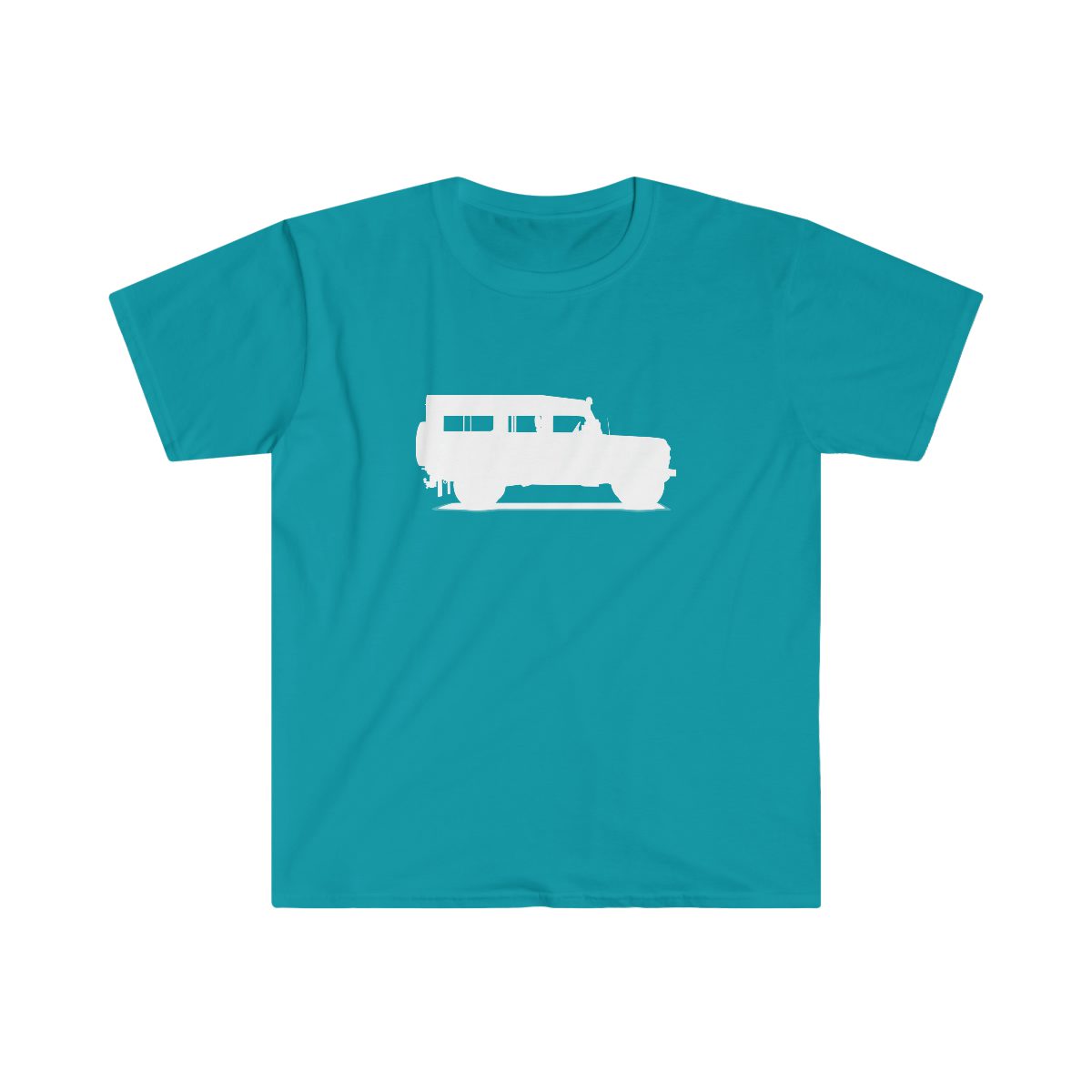 Land Rover Defender 110 - County Station Wagon - Unisex Softstyle T-Shirt - Image 3