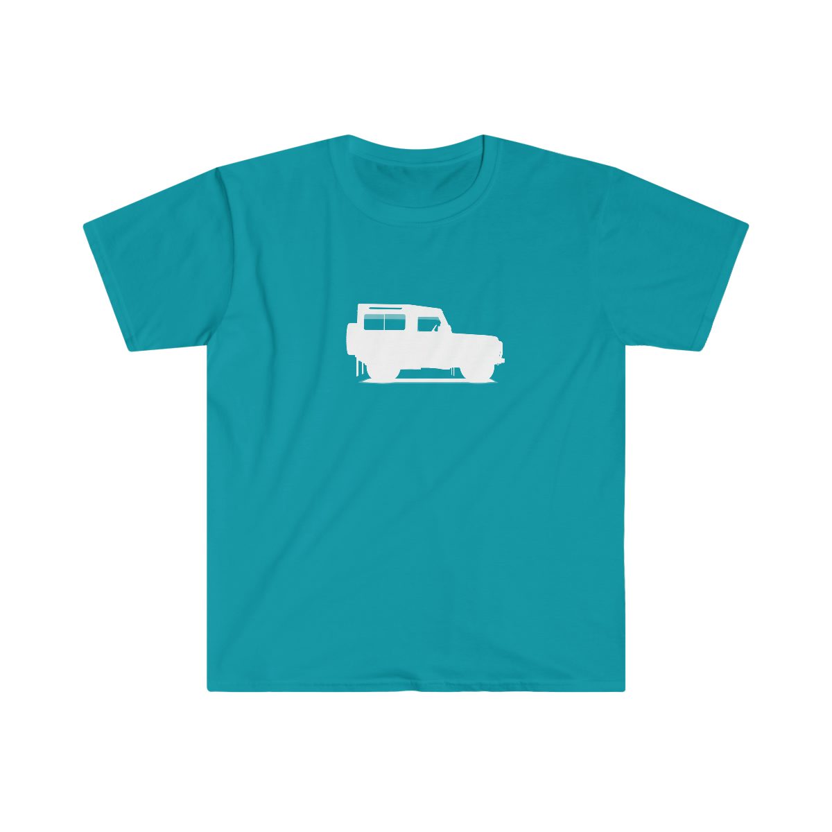 Land Rover Defender 90 -County Station Wagon - Unisex Softstyle T-Shirt - Image 3