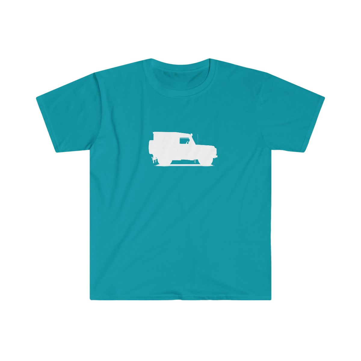 Land Rover Defender 90 - Panel Van - Unisex Softstyle T-Shirt - Image 3