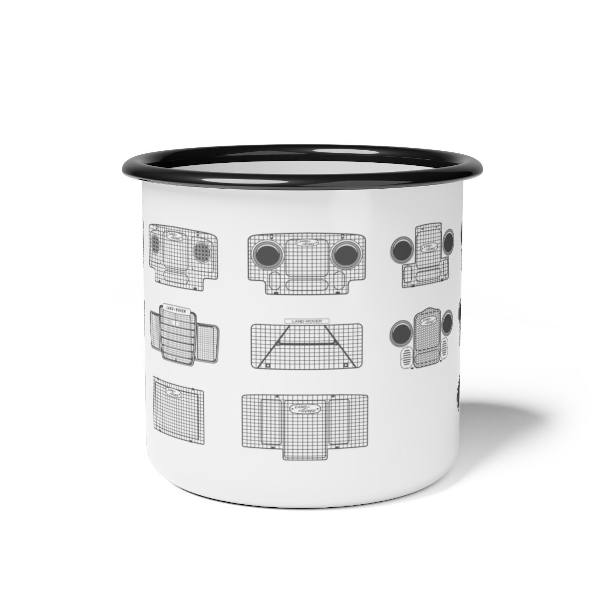 Bishop+Rook - Heritage Grille Collection - Enamel Camp Cup