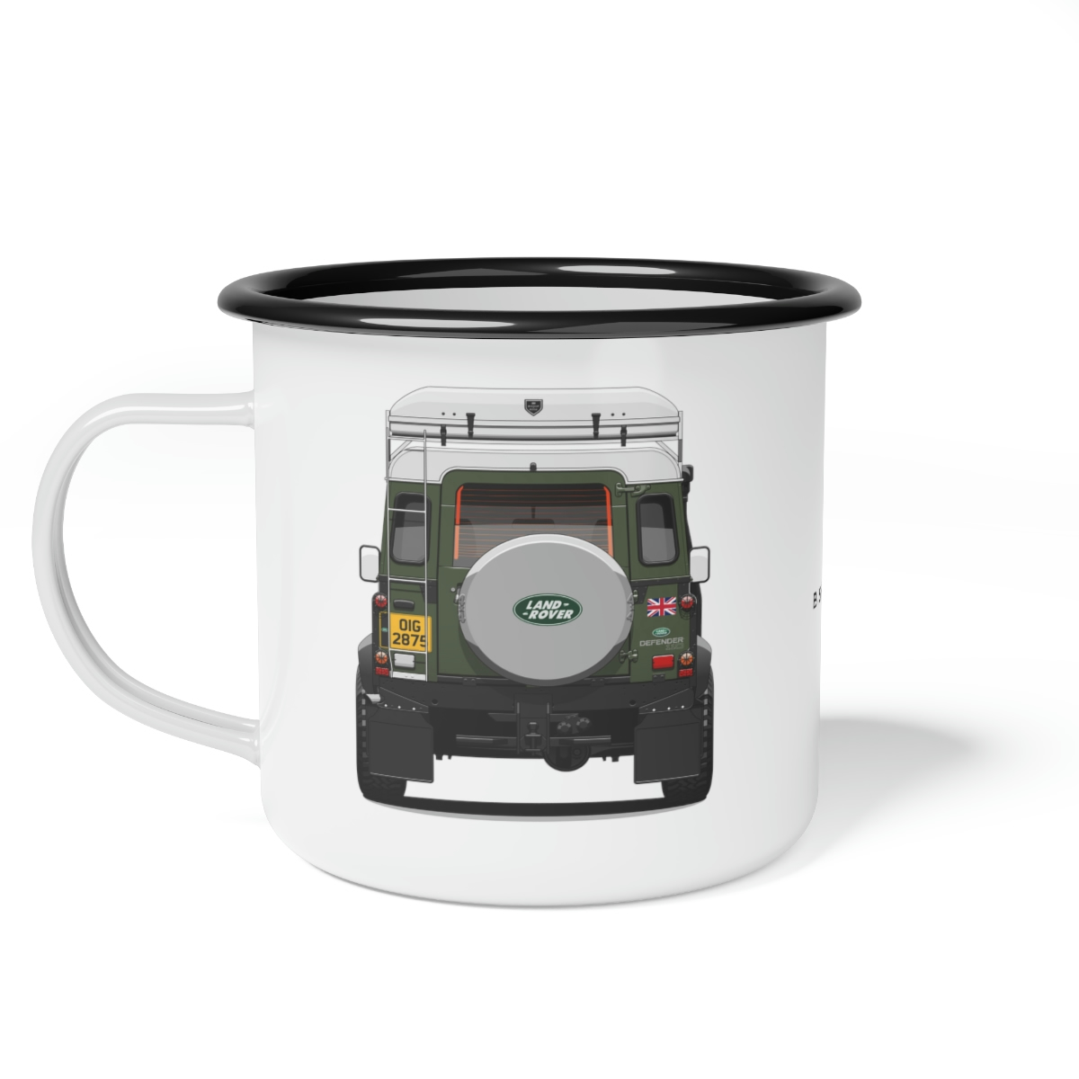 Land Rover Defender 110 - "Sarge" Enamel Camp Cup