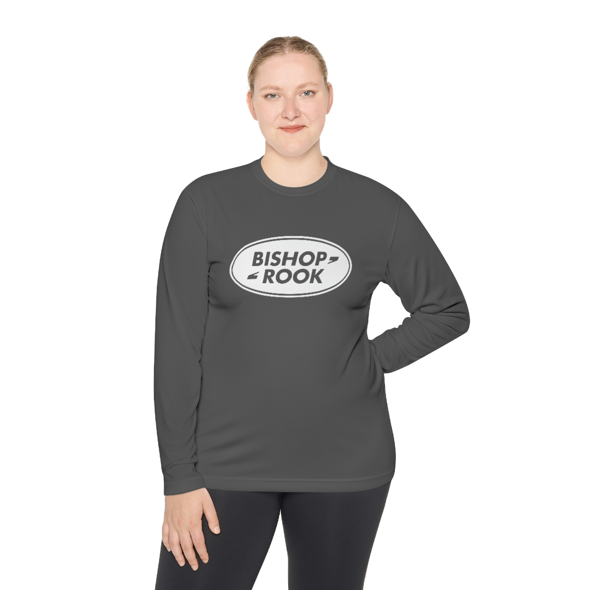 Bishop+Rook Oval - Unisex Lightweight Long Sleeve Tee - Image 12