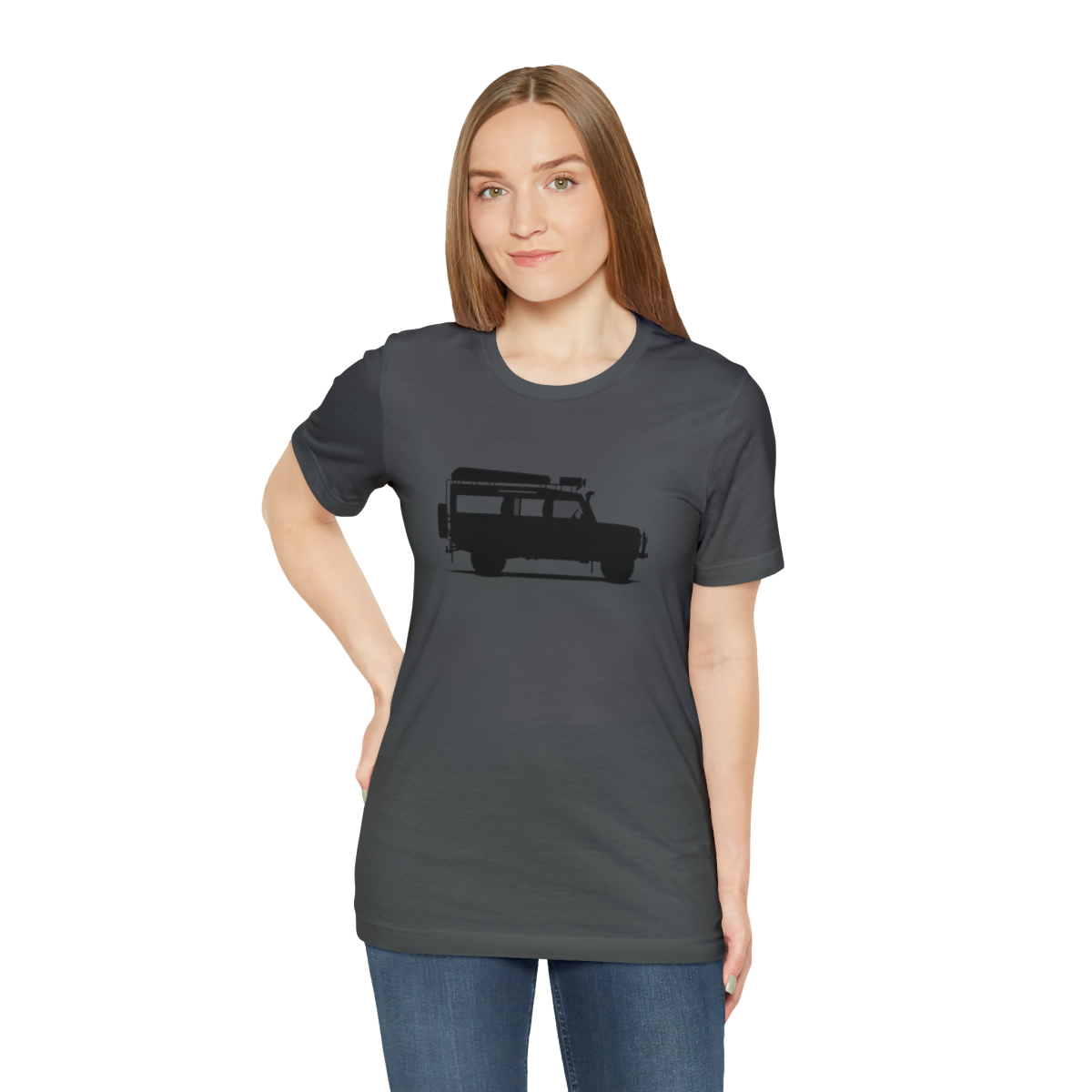 Land Rover Defender 110 - Sarge - Unisex Jersey Short Sleeve Tee - Image 161