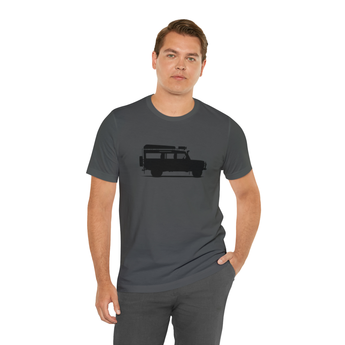 Land Rover Defender 110 - Sarge - Unisex Jersey Short Sleeve Tee - Image 162