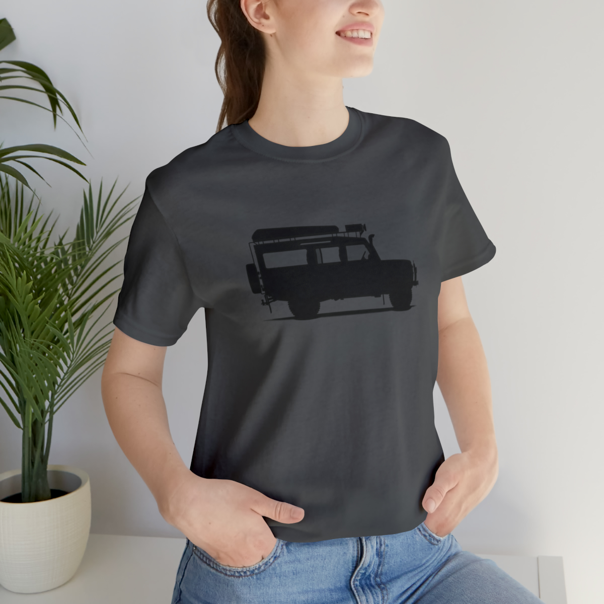 Land Rover Defender 110 - Sarge - Unisex Jersey Short Sleeve Tee - Image 165