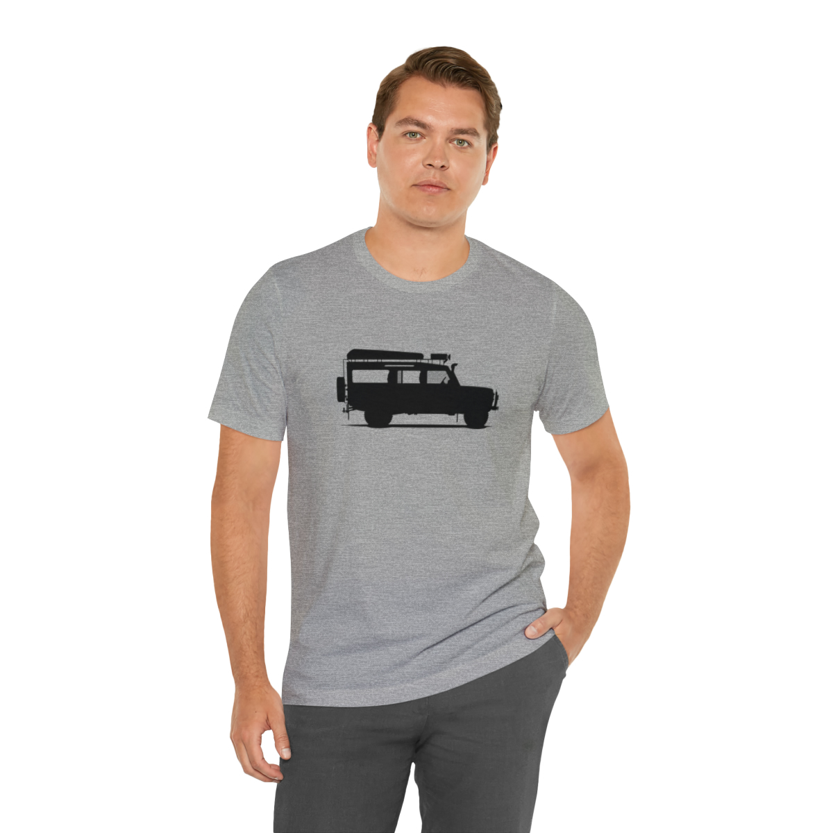 Land Rover Defender 110 - Sarge - Unisex Jersey Short Sleeve Tee - Image 126
