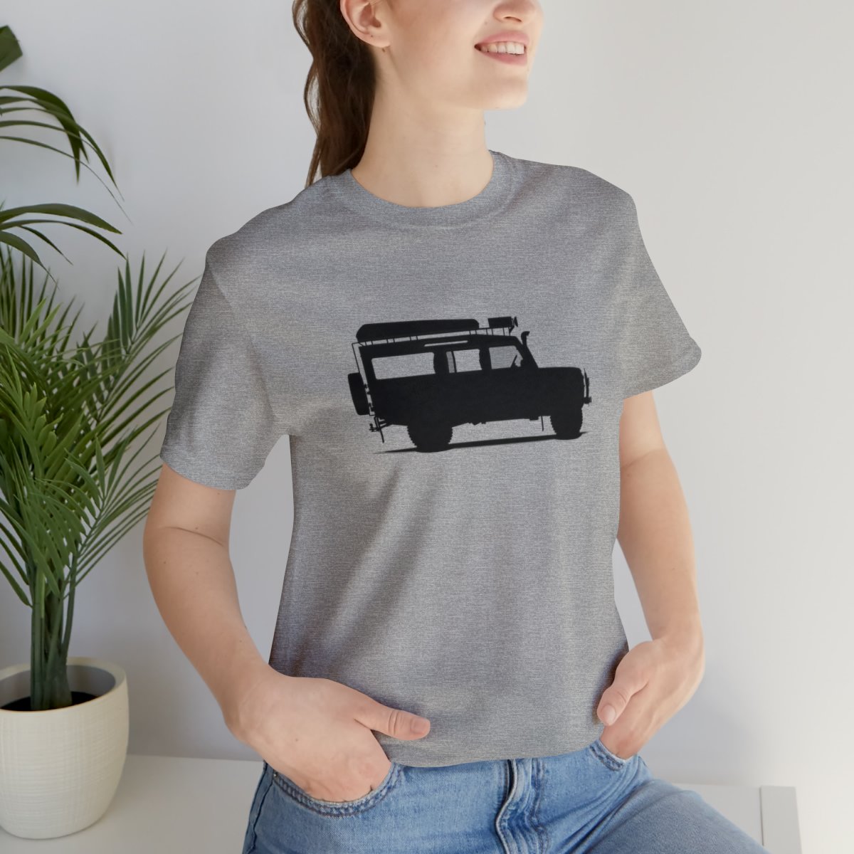 Land Rover Defender 110 - Sarge - Unisex Jersey Short Sleeve Tee - Image 129