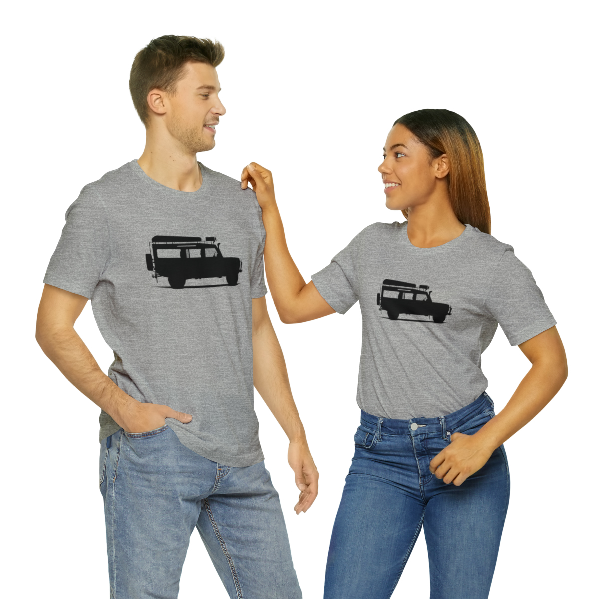 Land Rover Defender 110 - Sarge - Unisex Jersey Short Sleeve Tee - Image 130