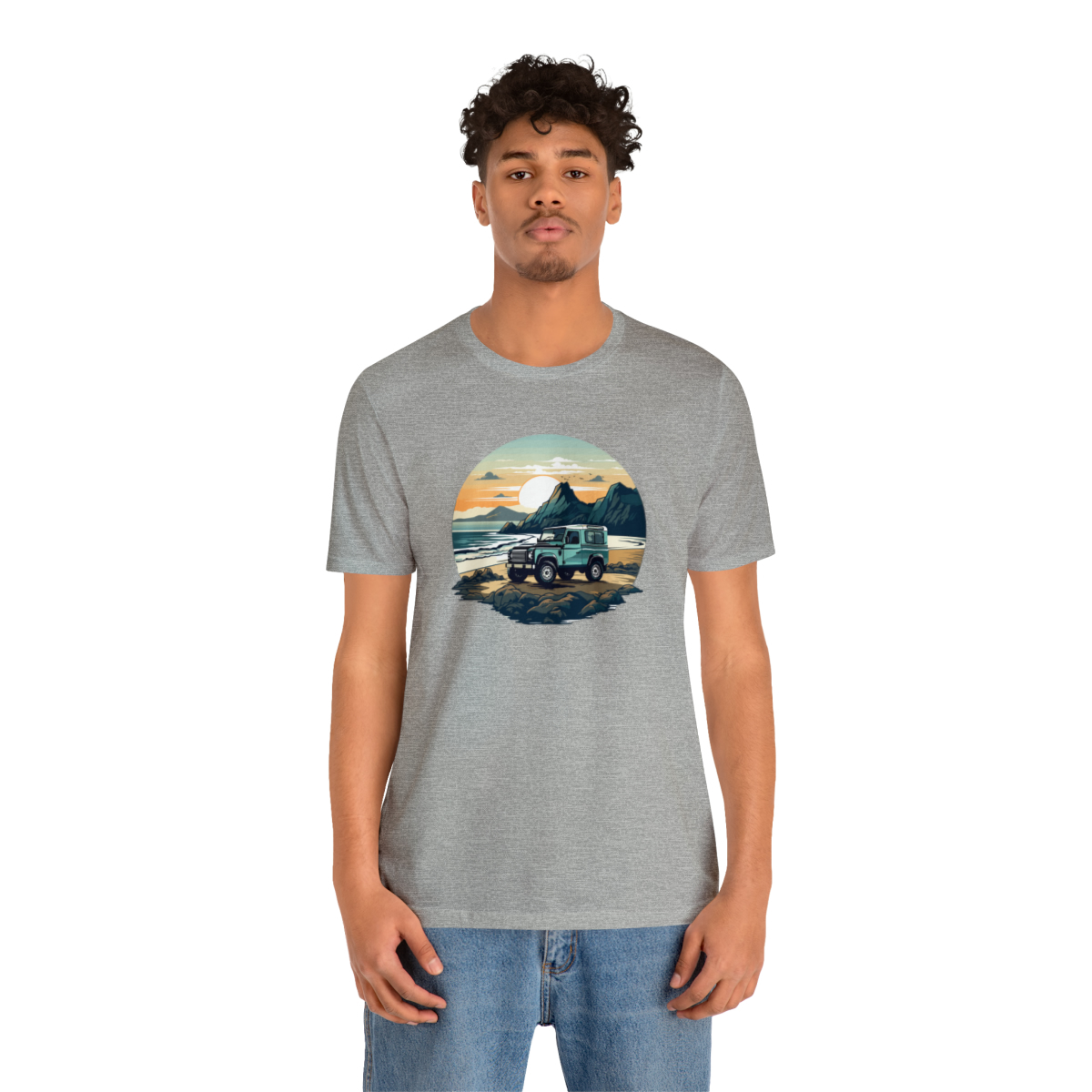 Land Rover Defender 90 - Beach Time - Bishop+Rook Tee - Image 112