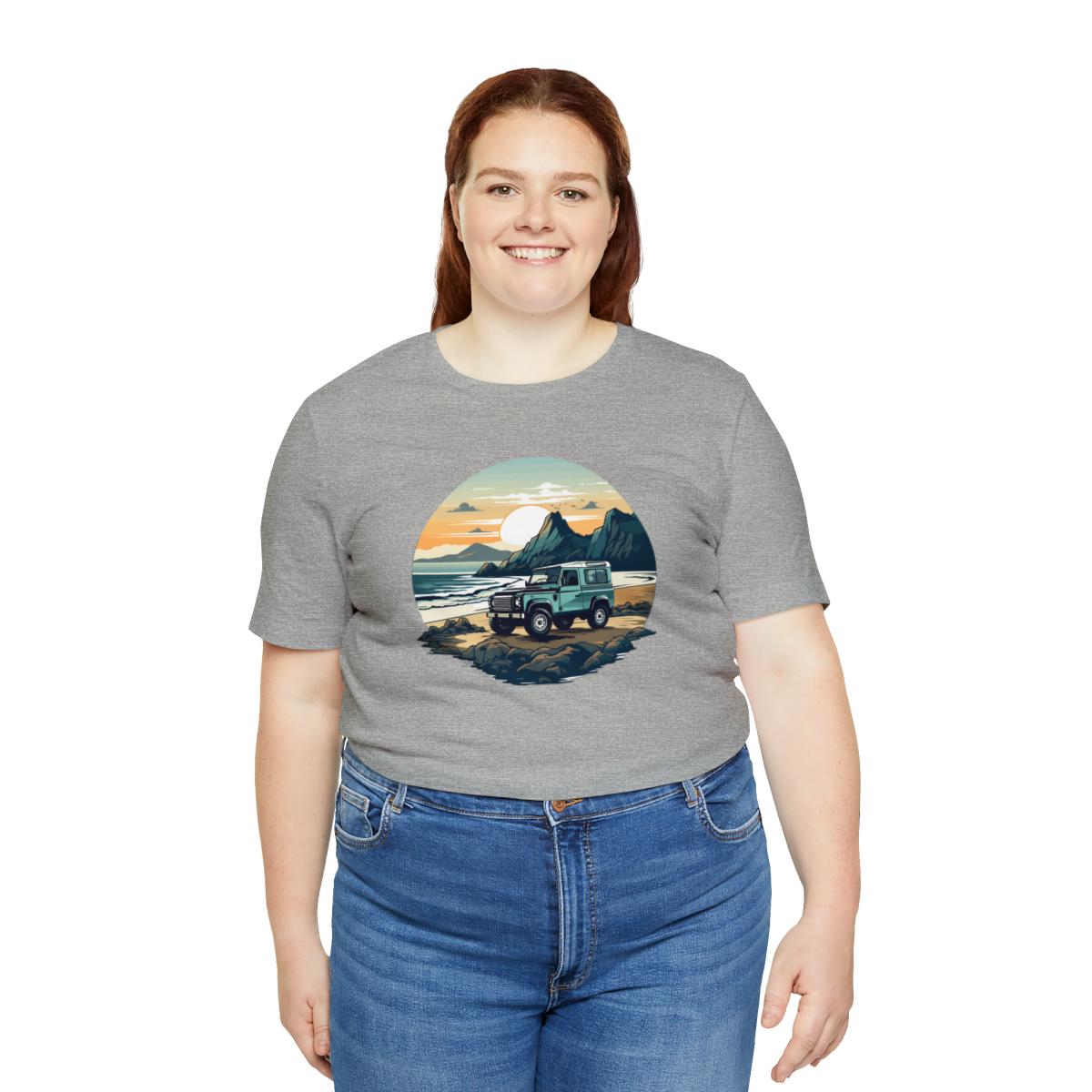 Land Rover Defender 90 - Beach Time - Bishop+Rook Tee - Image 115