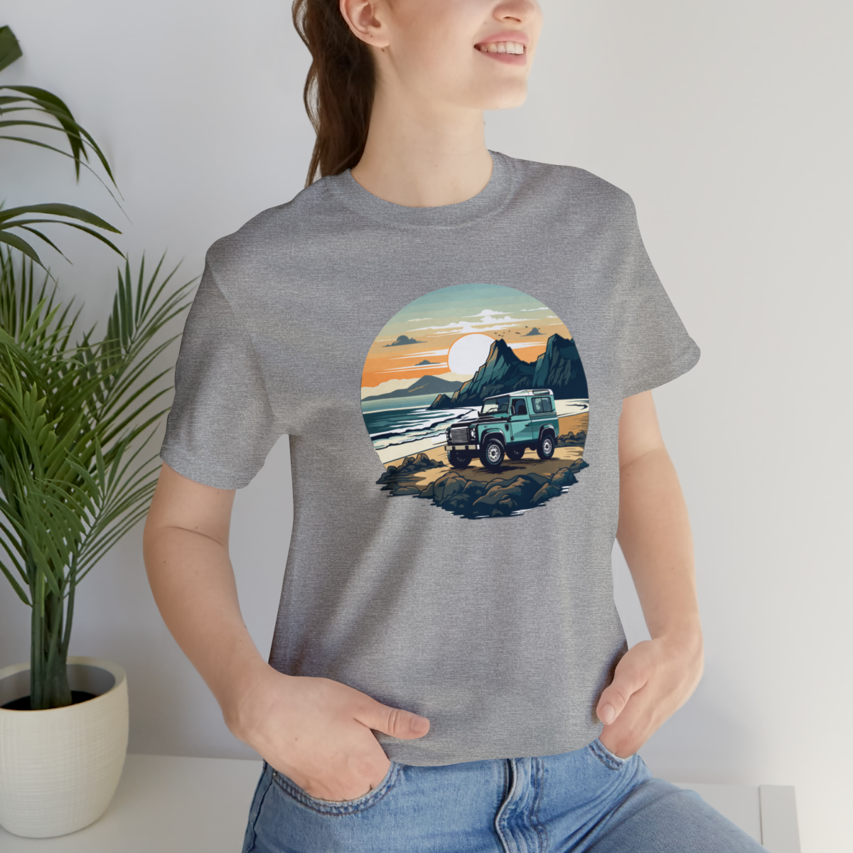 Land Rover Defender 90 - Beach Time - Bishop+Rook Tee - Image 117