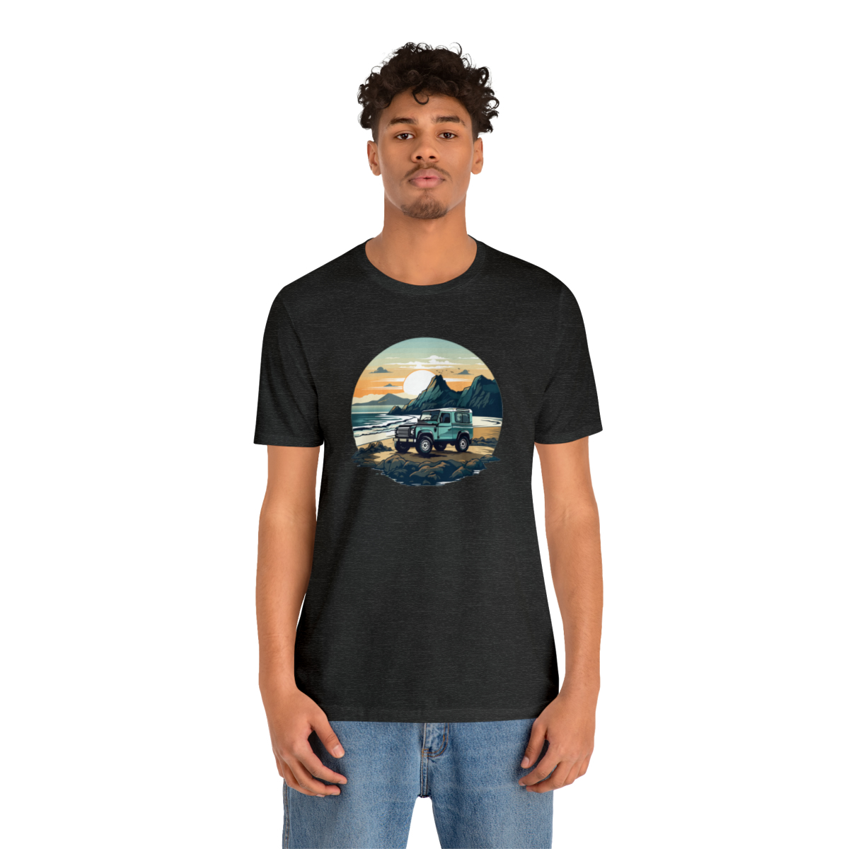 Land Rover Defender 90 - Beach Time - Bishop+Rook Tee - Image 136