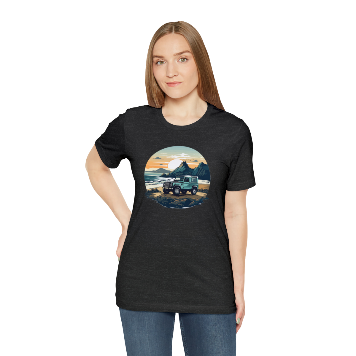 Land Rover Defender 90 - Beach Time - Bishop+Rook Tee - Image 137