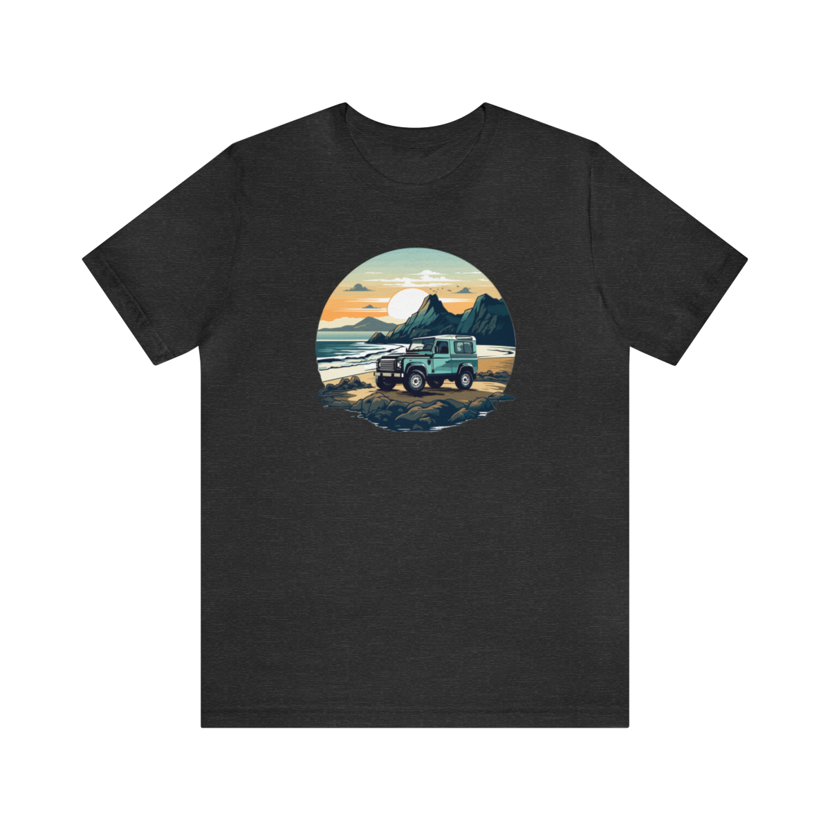 Land Rover Defender 90 - Beach Time - Bishop+Rook Tee - Image 133