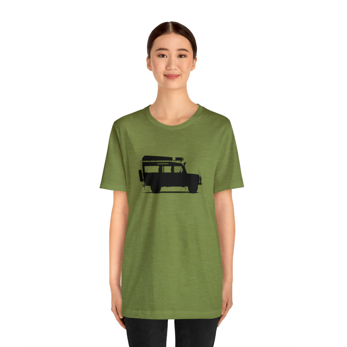 Land Rover Defender 110 - Sarge - Unisex Jersey Short Sleeve Tee - Image 87