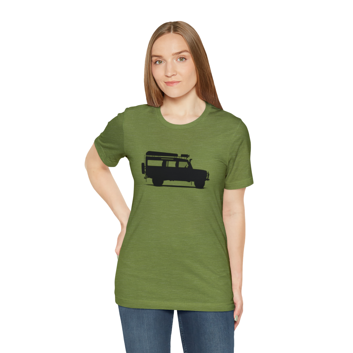 Land Rover Defender 110 - Sarge - Unisex Jersey Short Sleeve Tee - Image 89
