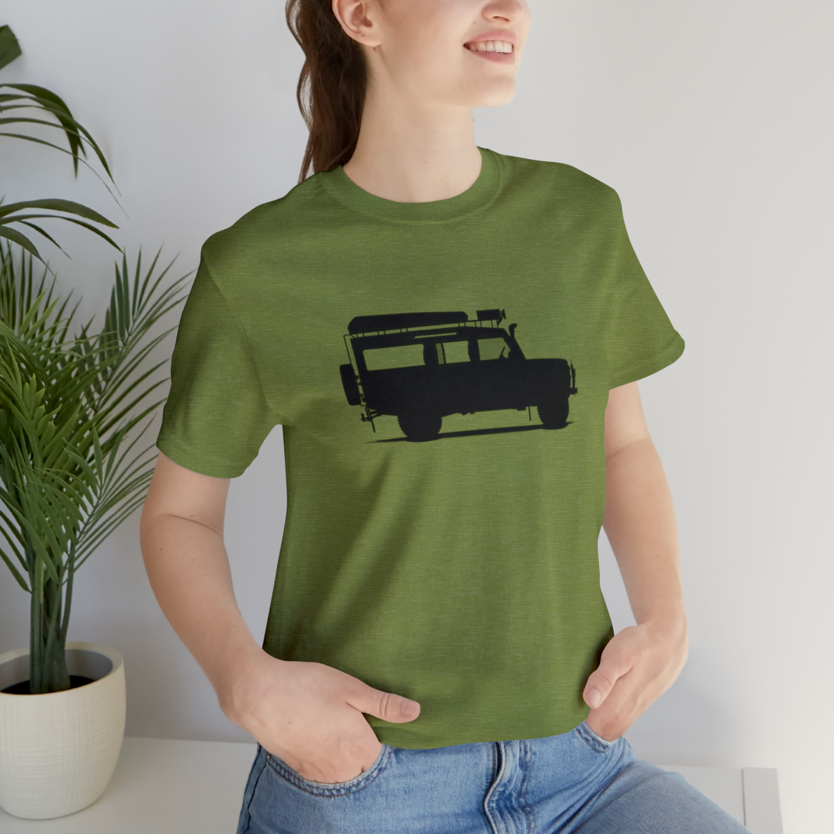 Land Rover Defender 110 - Sarge - Unisex Jersey Short Sleeve Tee - Image 93