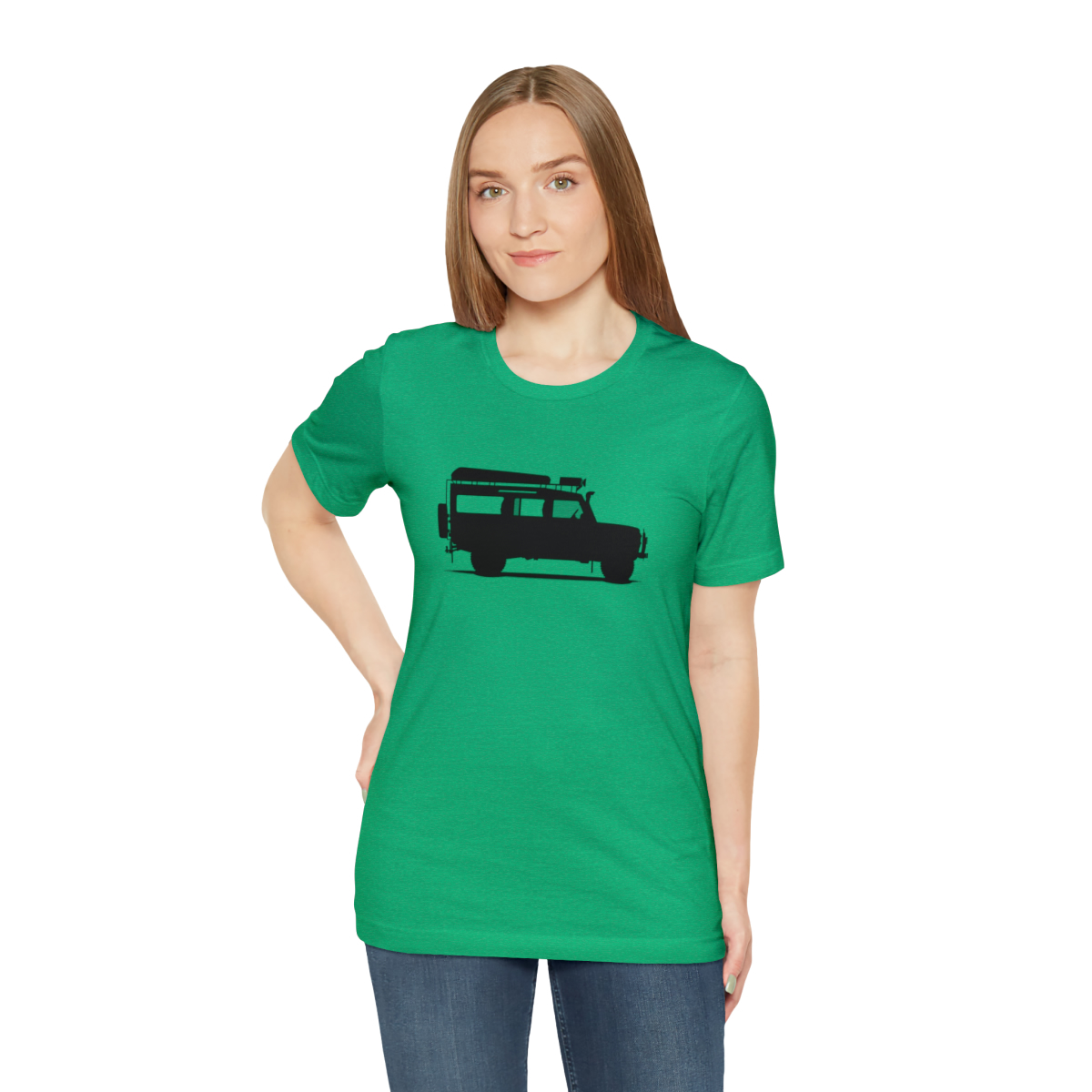 Land Rover Defender 110 - Sarge - Unisex Jersey Short Sleeve Tee - Image 113