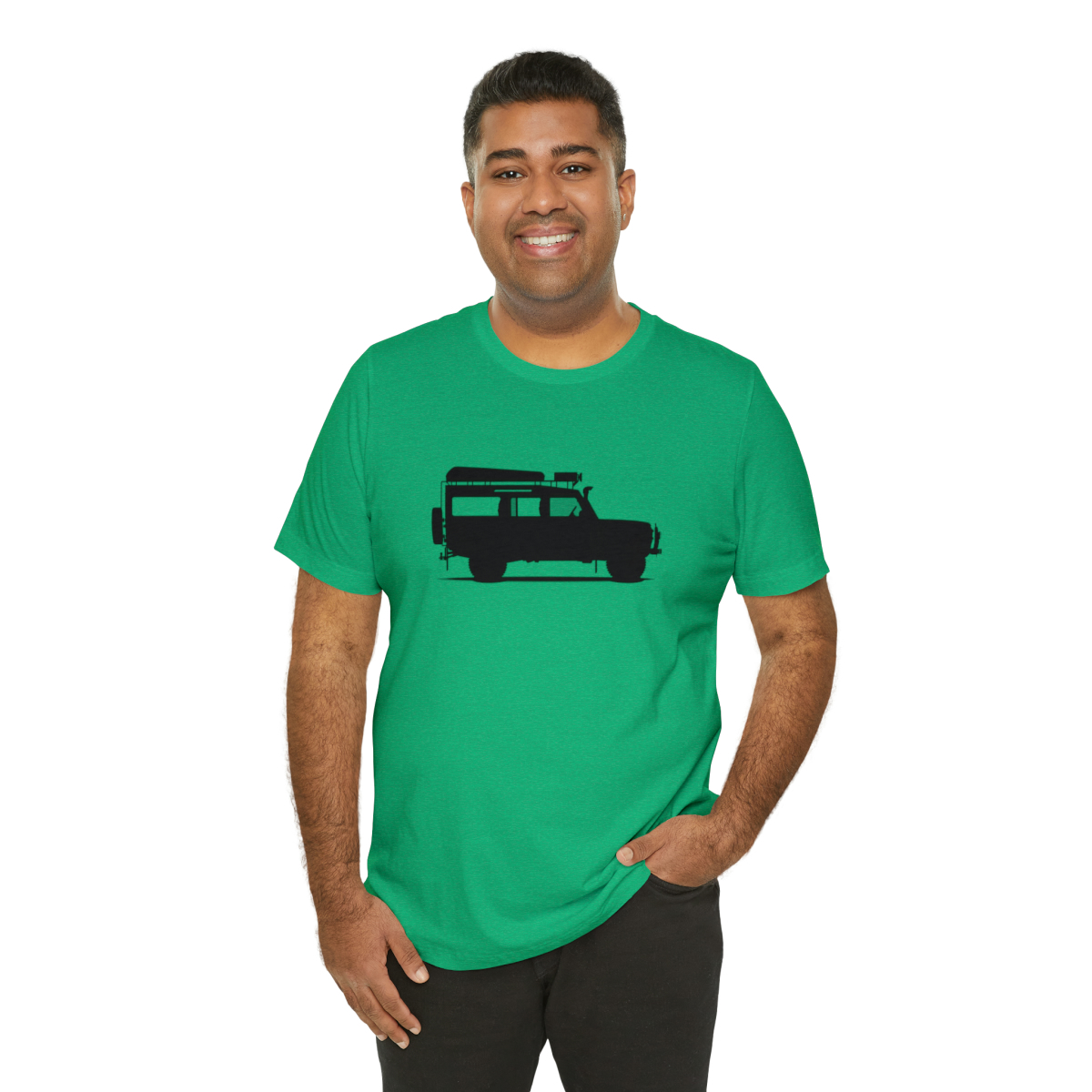 Land Rover Defender 110 - Sarge - Unisex Jersey Short Sleeve Tee - Image 116