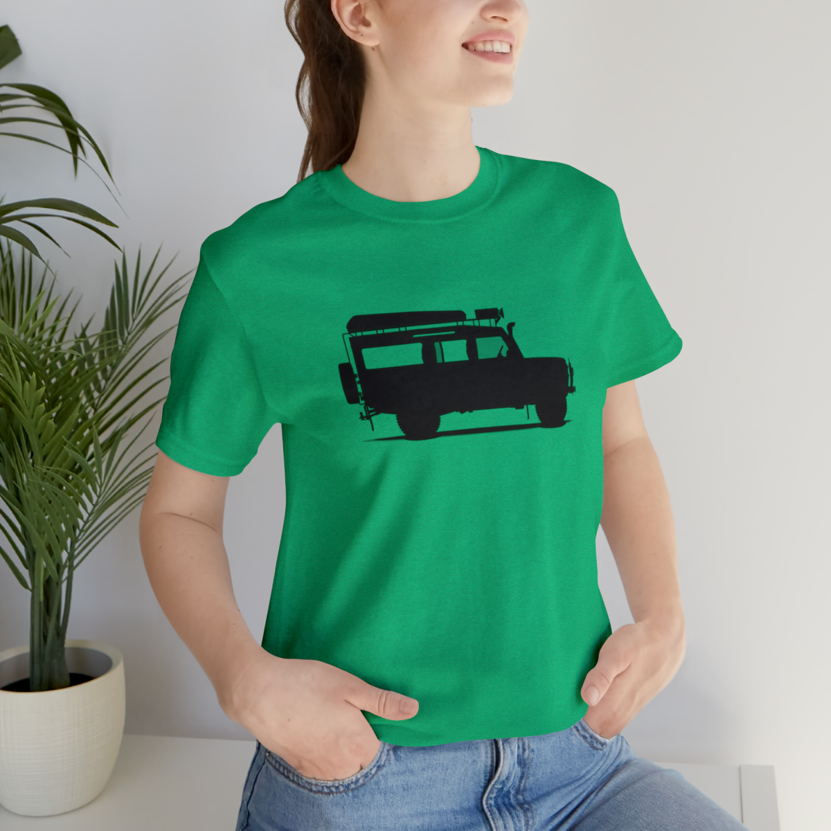 Land Rover Defender 110 - Sarge - Unisex Jersey Short Sleeve Tee - Image 117