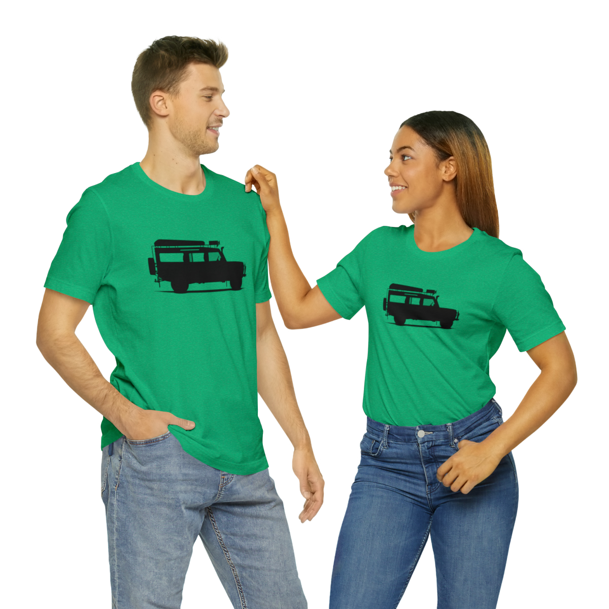 Land Rover Defender 110 - Sarge - Unisex Jersey Short Sleeve Tee - Image 118