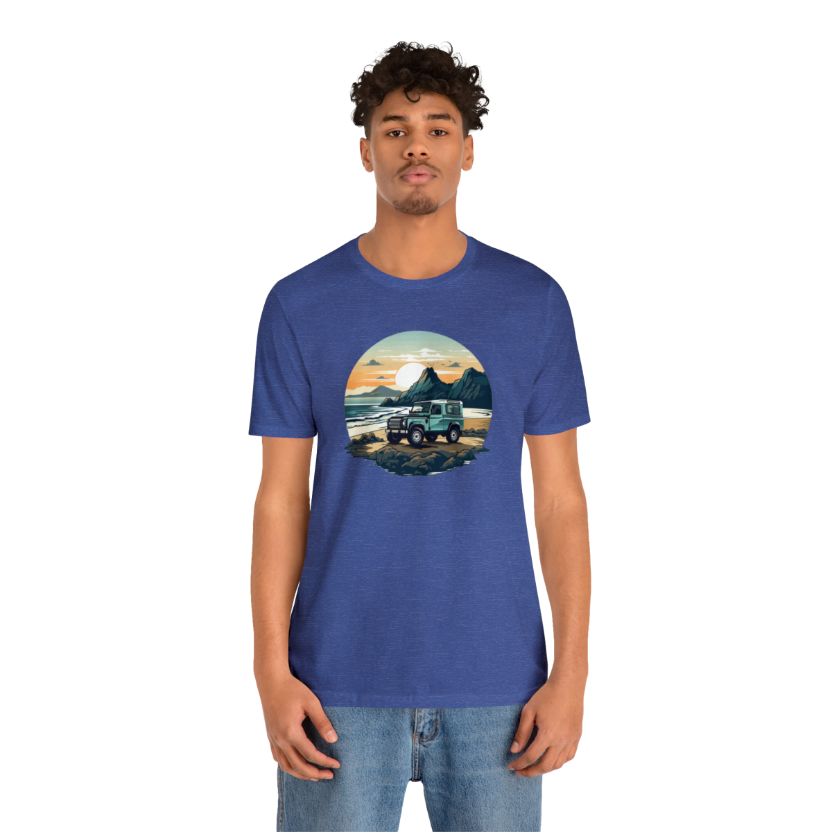 Land Rover Defender 90 - Beach Time - Bishop+Rook Tee - Image 124