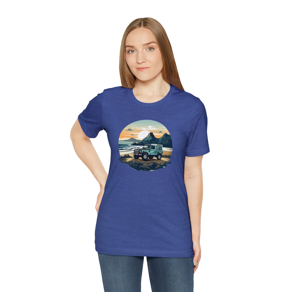 Land Rover Defender 90 - Beach Time - Bishop+Rook Tee - Image 125