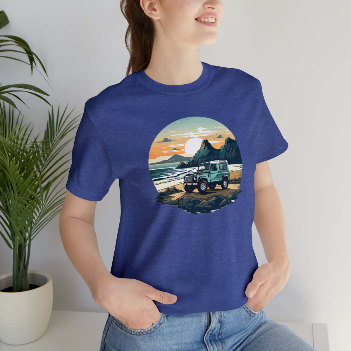 Land Rover Defender 90 - Beach Time - Bishop+Rook Tee - Image 129